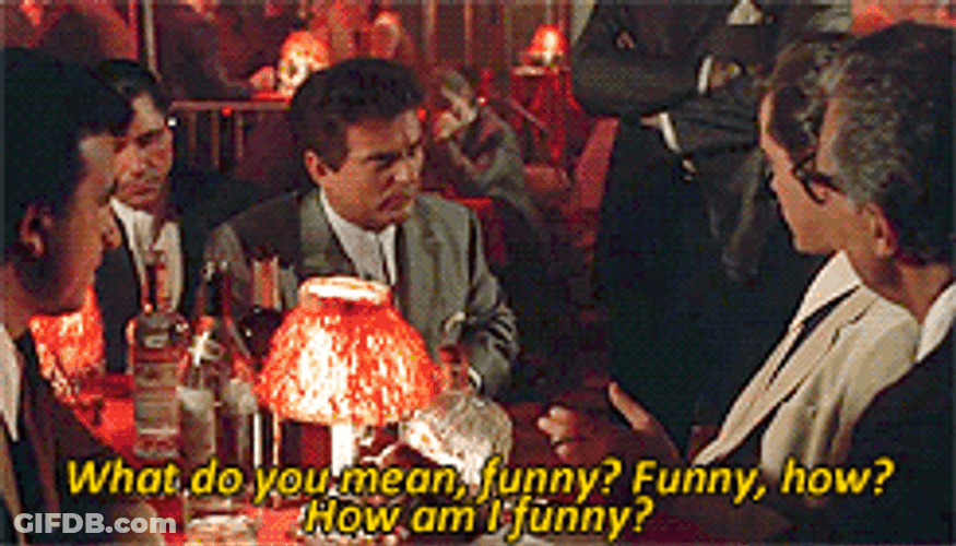 Goodfellas Laughing  Martin Scorsese GIF