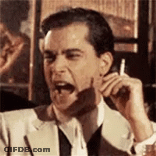 Goodfellas Laughing Ray Liotta Cigarette Smoking GIF
