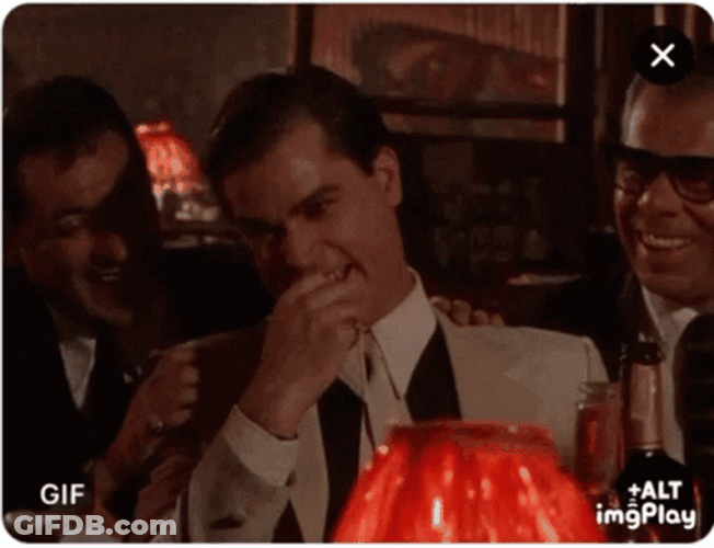 Goodfellas Laughing Shocked Face Lol GIF