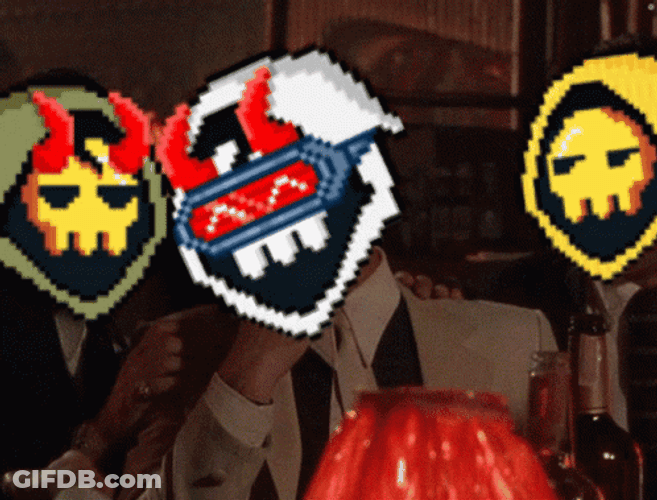 Goodfellas Laughing Video Game Dark Warlocks GIF