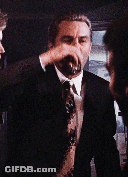 Goodfellas Man Drinking Tequila GIF