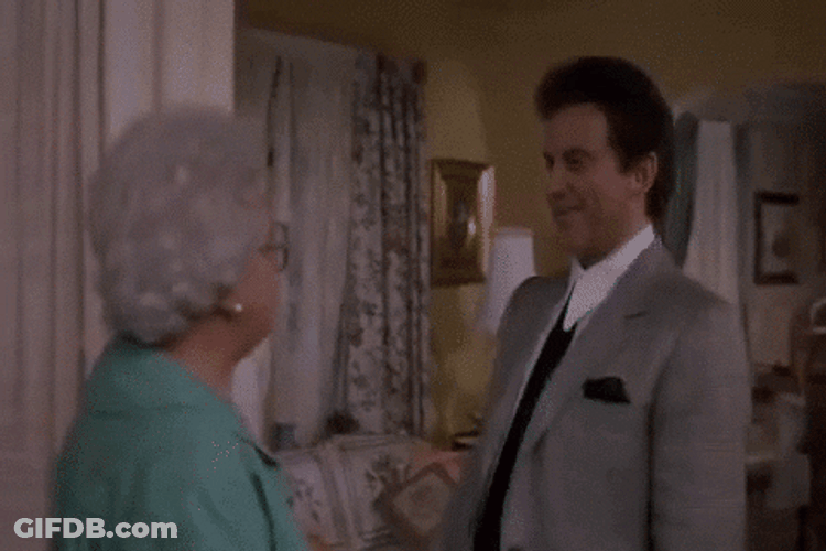 Goodfellas Tommy Devito Approaching Mother GIF