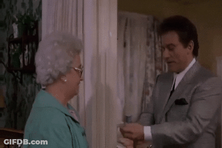 Goodfellas Tommy Devito Talking To Mother GIF