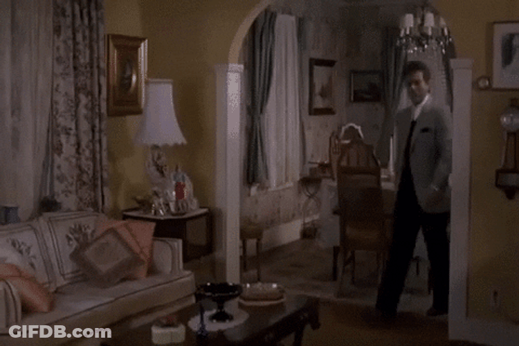Goodfellas Tommy Devito Walking In Living Room GIF