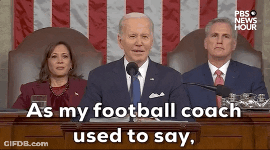 Goodluck In Your Senior Year Joe Biden GIF
