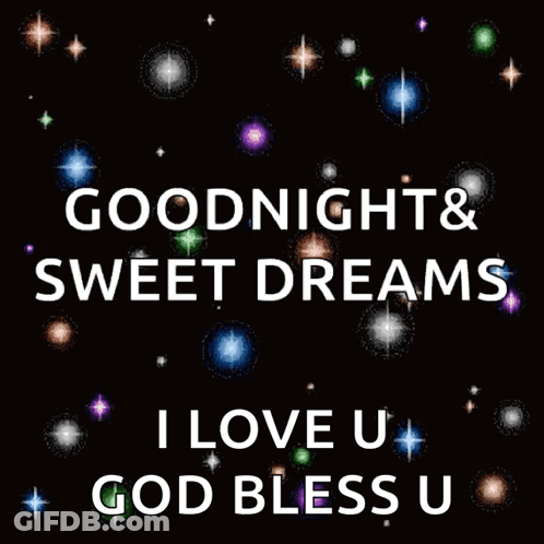 Goodnight And Sweet Dreams Poster GIF
