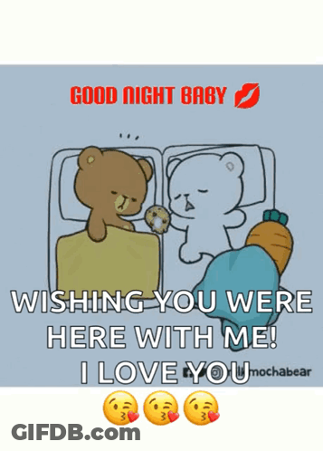 Goodnight Baby Love U GIF