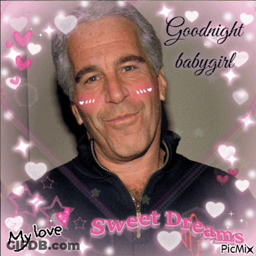 Goodnight Babygirl With Hearts GIF