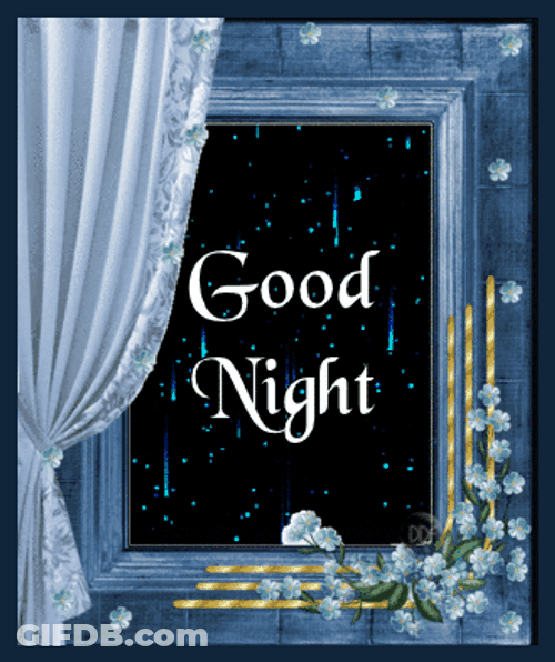 Goodnight Beautiful Falling Stars GIF
