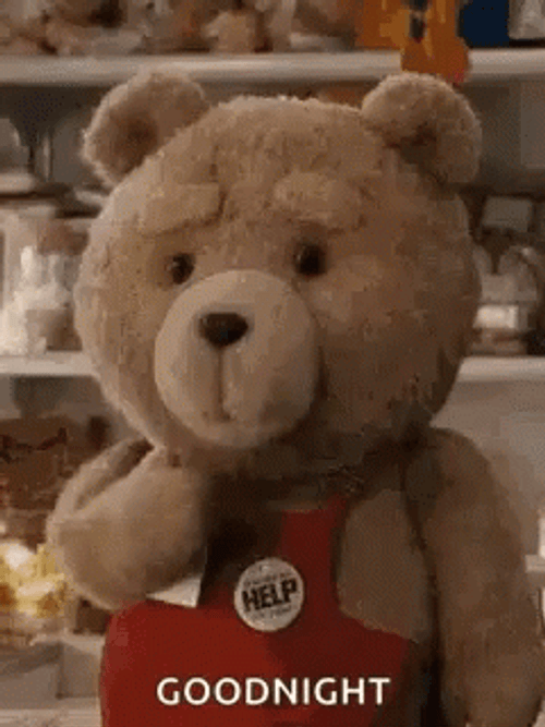 Goodnight Blow Kiss Ted 2012 GIF