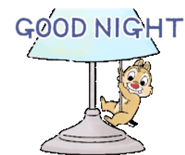 Goodnight Bye Sticker GIF