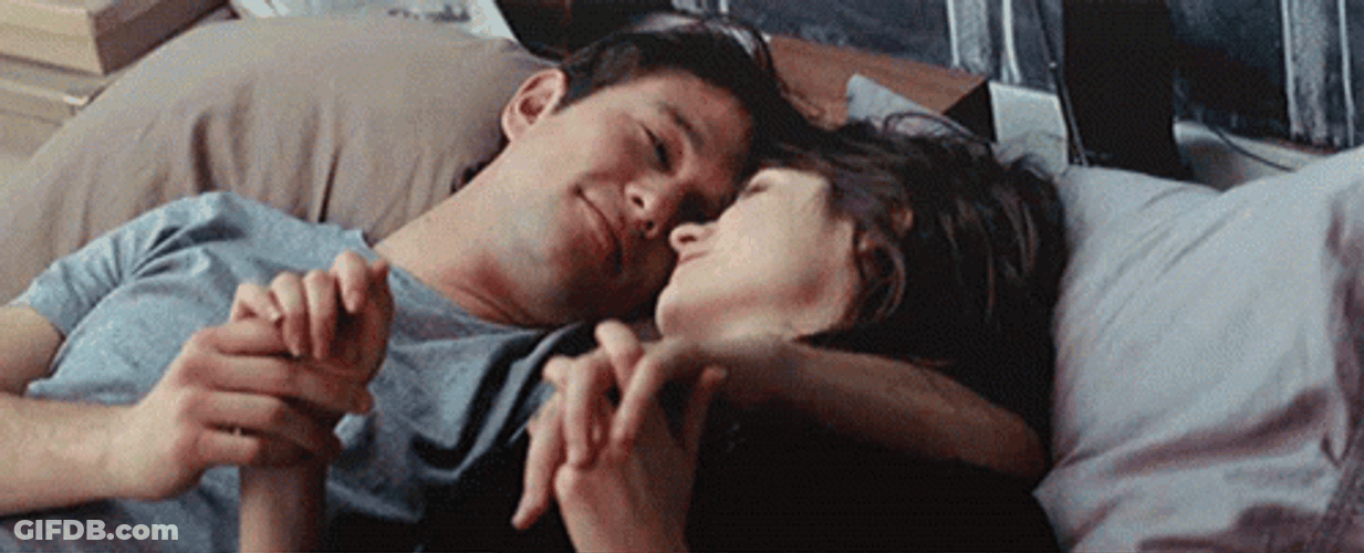 Goodnight Couple Goals Nose To Nose GIF