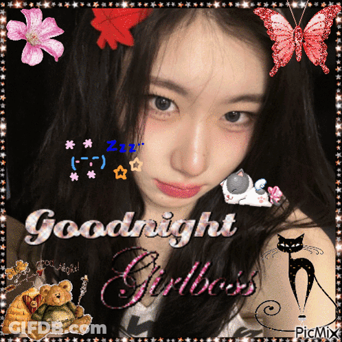Goodnight Girlboss GIF