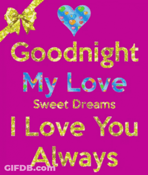 Goodnight I Love You Always GIF