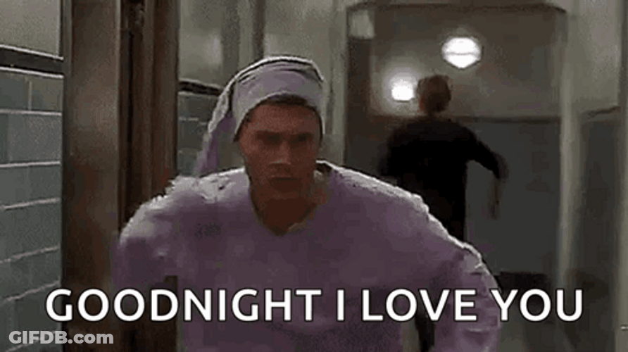 Goodnight I Love You Supernatural Dean Winchester GIF