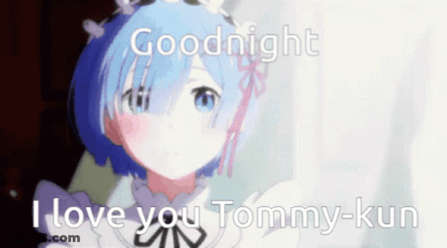Goodnight I Love You Tommy Kun GIF