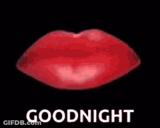 Goodnight Love Goodnight Kiss GIF