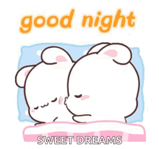 Goodnight Love Sweet Dreams Cute Kawaii GIF