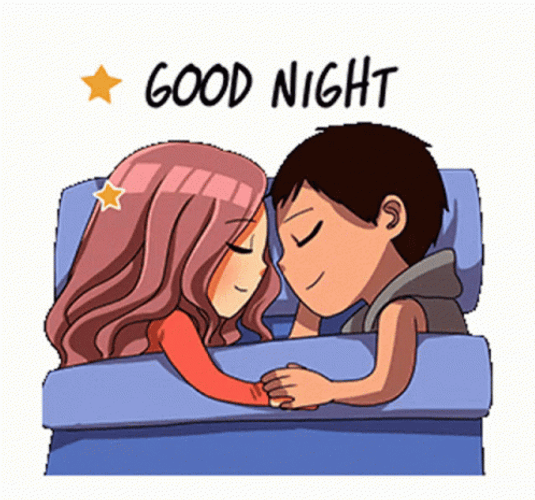 Goodnight My Love Together In Bed GIF