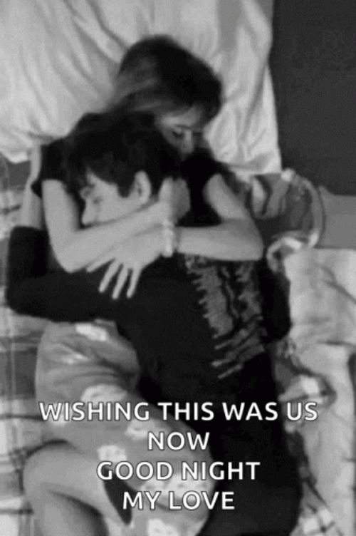 Goodnight My Love Wishing This Was Us GIF