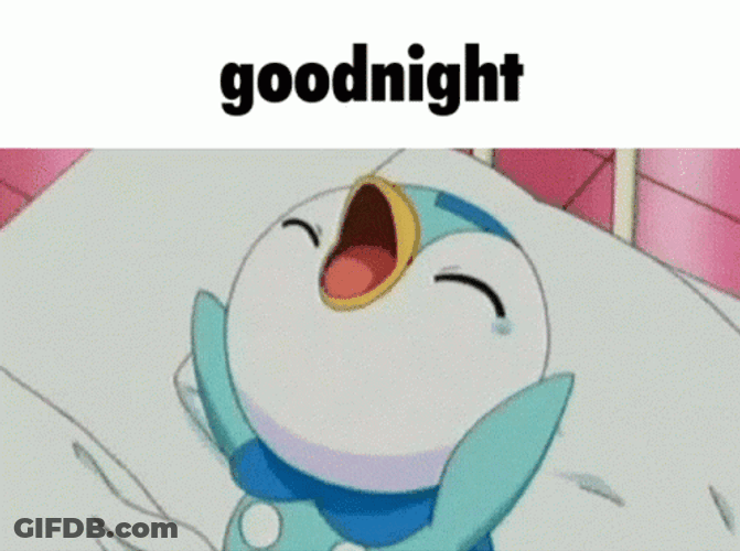 Goodnight Piplup GIF