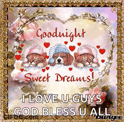 Goodnight Prayer Be Blessed Love You Sandy GIF