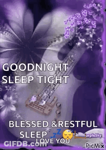 Goodnight Sleep Tight Blessings GIF
