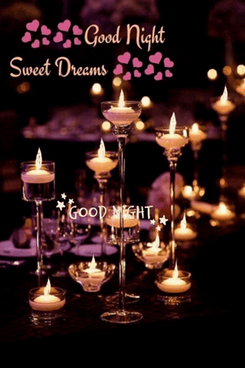 Goodnight Sweet Dreams Candlelights GIF