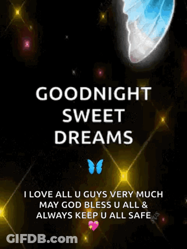 Goodnight Sweet Dreams God Bless You GIF