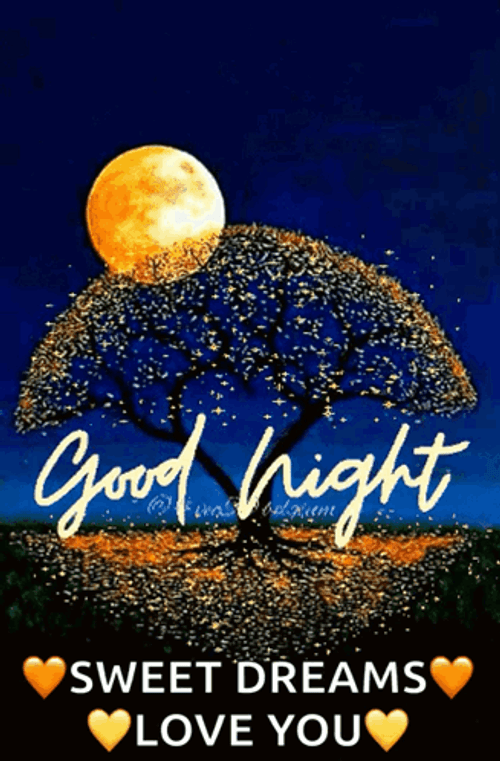Goodnight Sweet Dreams Love You GIF