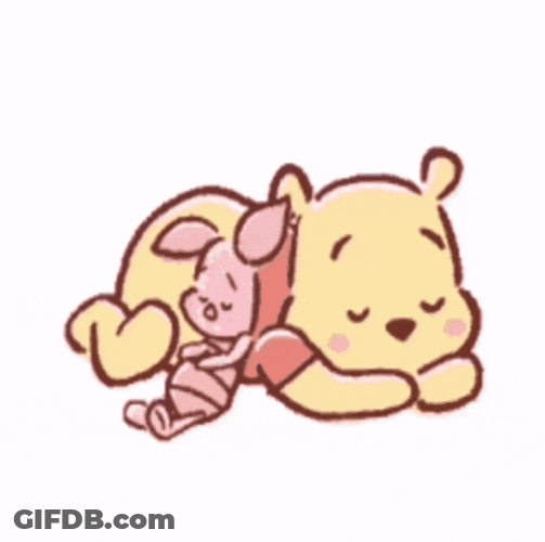 Goodnight Sweet Dreams Piglet GIF