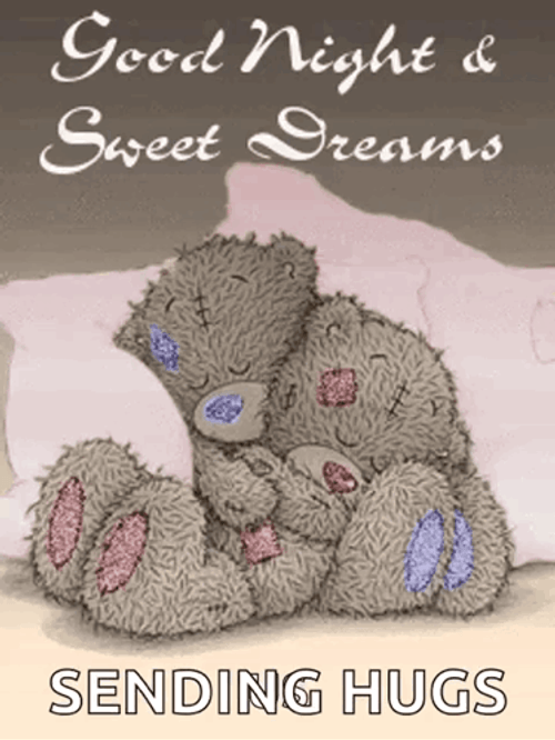 Goodnight Sweet Dreams Two Bears GIF