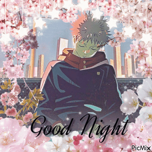 Goodnight Yuji Itadori GIF