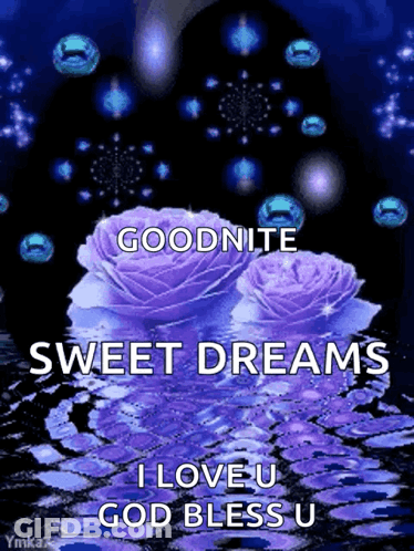 Goodnite Sweet Dreams I Love You GIF