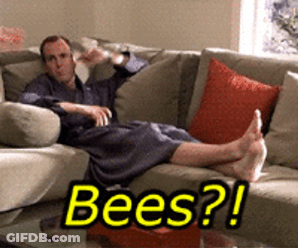 Goofy Ahh Bee Will Arnett Chilling GIF