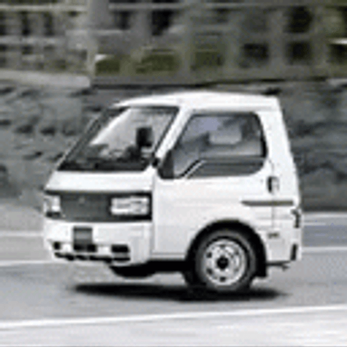 Goofy Ahh Cars Half Vehicle Moving Fast GIF