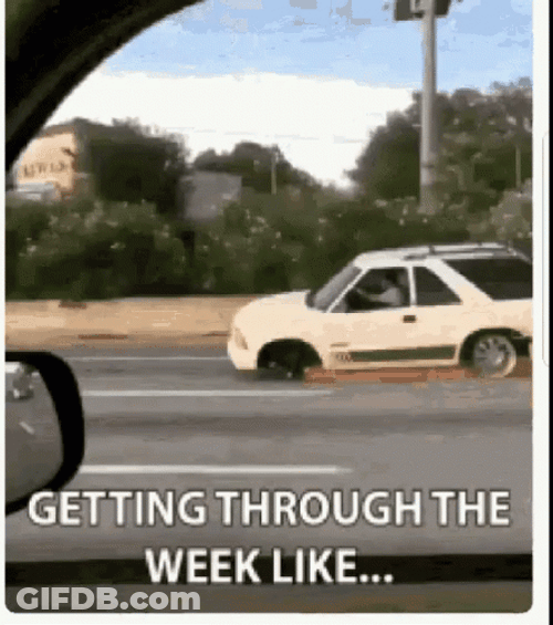 Goofy Ahh Cars Vehicle Without Front Wheel GIF
