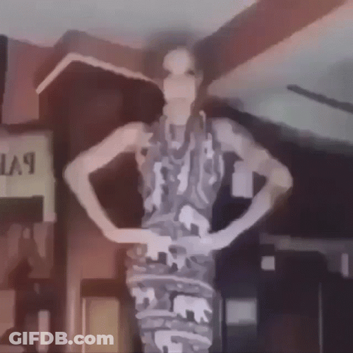 Goofy Ahh Dance Lady GIF