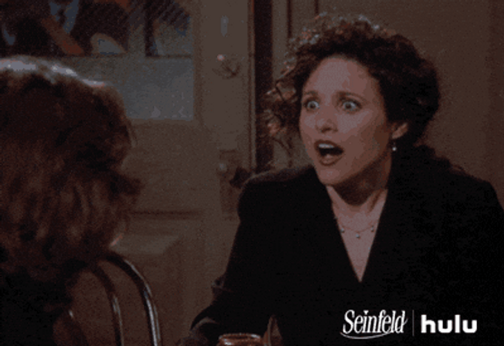 Goofy Ahh Elaine Benes Relieved Seinfeld Meme GIF