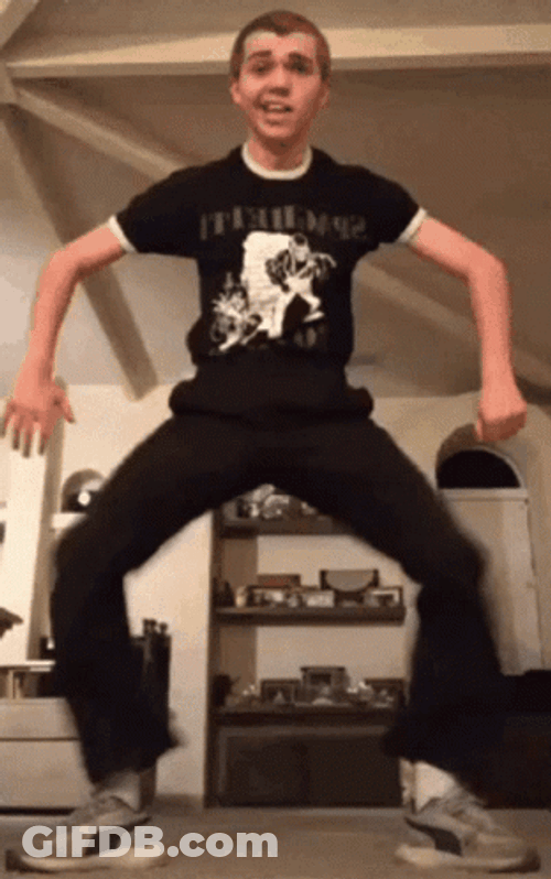 Goofy Ahh Griddy Dance GIF