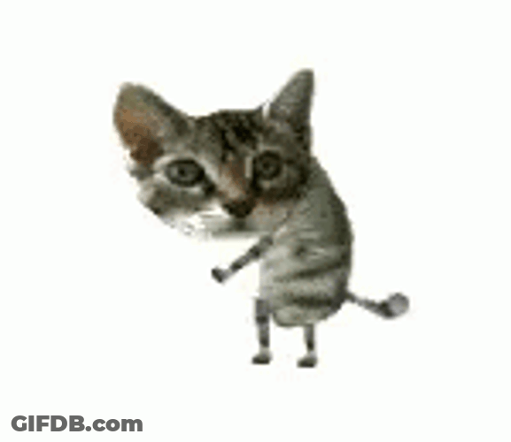 Goofy Ahh Griddy Dance Cat GIF
