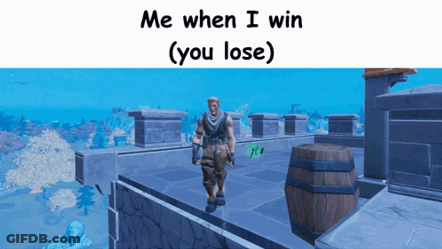 Goofy Ahh Griddy Fortnite Moment GIF