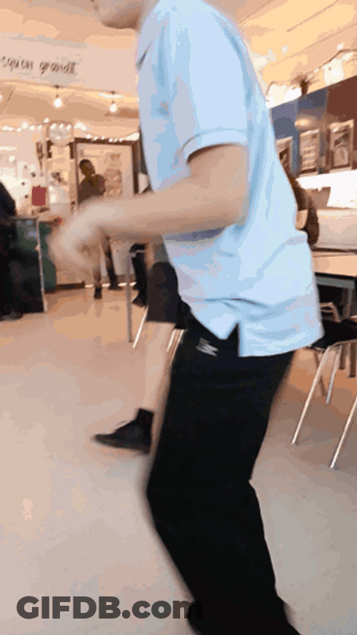 Goofy Ahh Griddy Kid Dance GIF