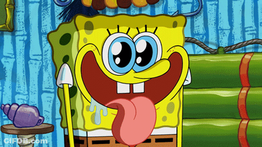 Goofy Ahh Griddy Sponge Bob GIF