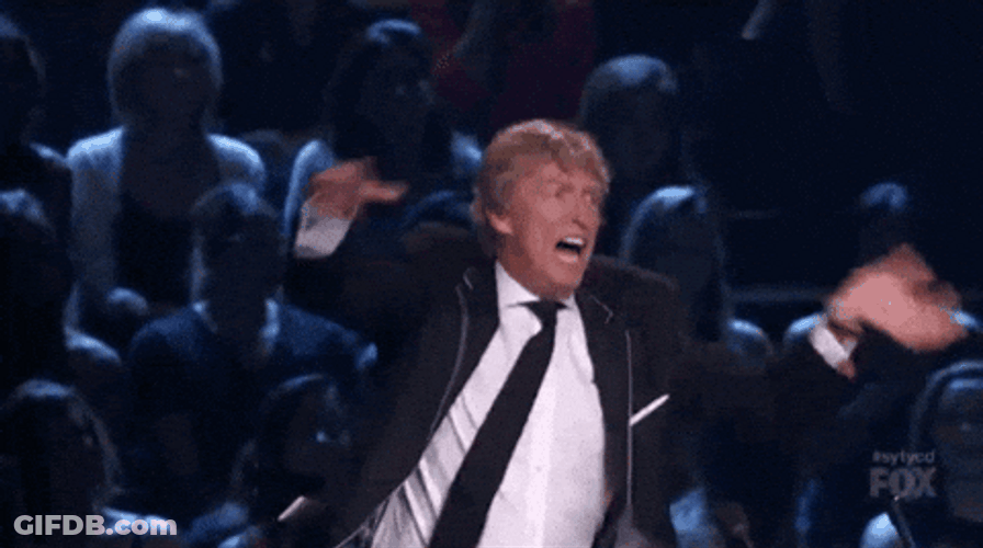 Goofy Ahh Nigel Lithgoe Celebrating Meme GIF