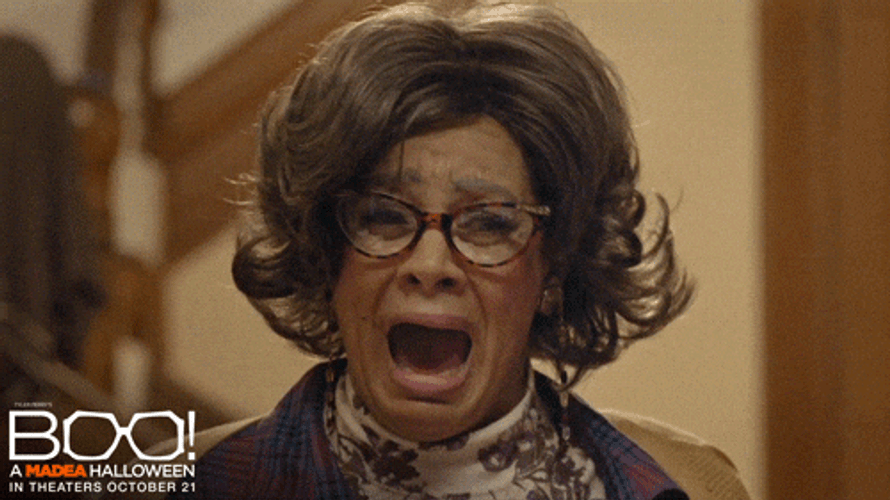 Goofy Ahh Stunned Tyler Perry Meme GIF