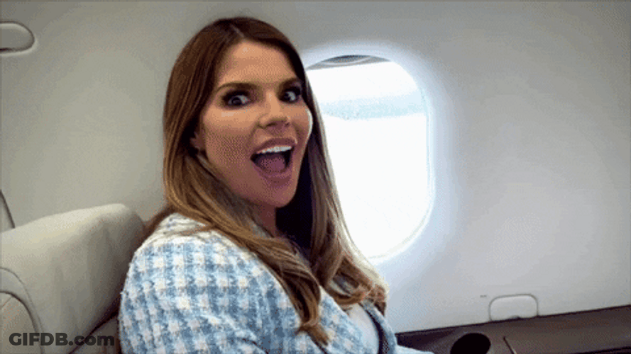 Goofy Ahh Thrilled Tanya Bardsley Meme GIF