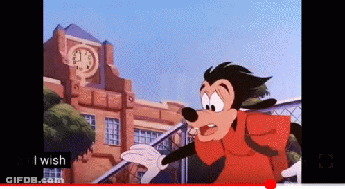 Goofy In Yellow Costume And Sunglasses GIF