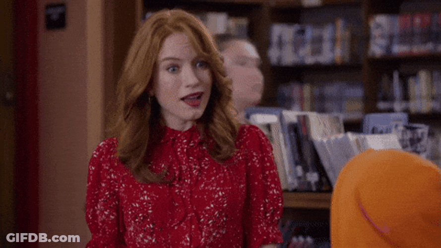 Goofy Lady Nodding Ahh Expression Meme GIF