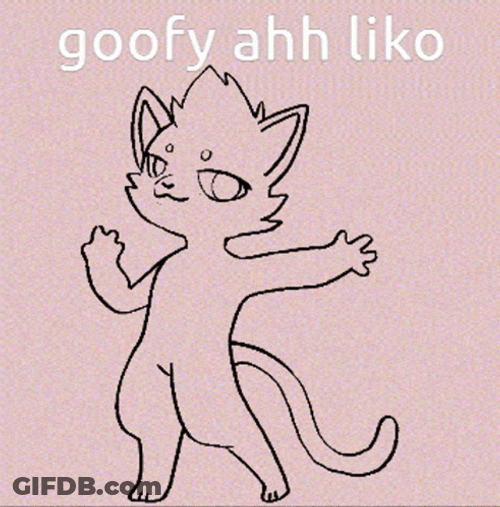 Goofy Liko Dancing Cat Meme GIF